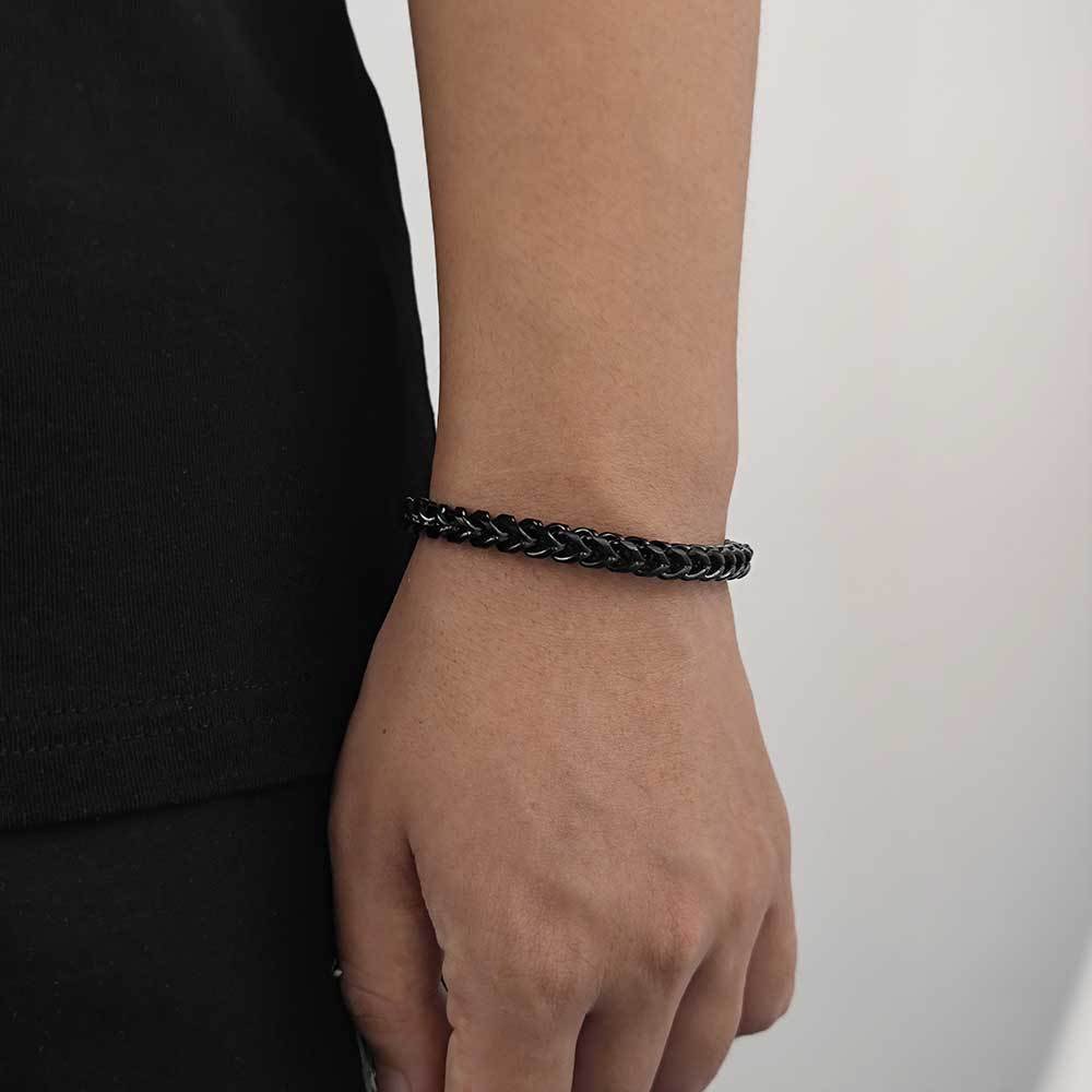 Vintage Chain Link Men Bracelet Handmade