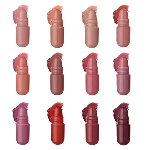 12-colour mini Capsule Lipstick Set
